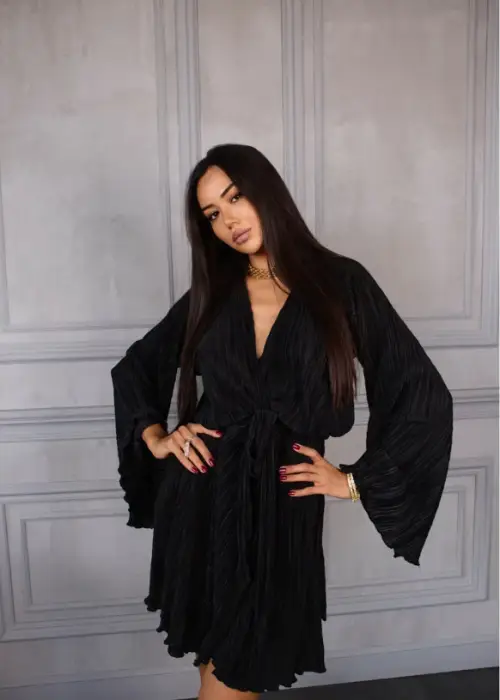 Платье плиссированное женское (р-р M-XL)