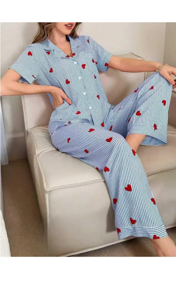 Пижама женская рубашка без рукавов+брюки р-р M-2XL