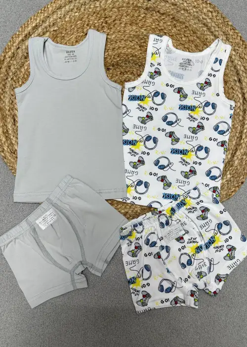 Майка и боксёры для мальчика р-р 26-34