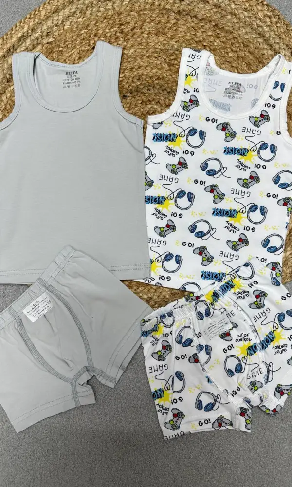 Майка и боксёры для мальчика р-р 26-34