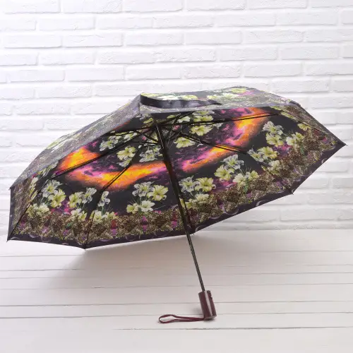 Зонт женский  полуавтомат, Эпонж