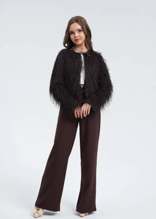 Комплект двойка жакет и брюки для девочки р-р 36-44