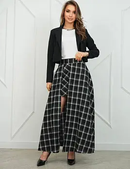 Юбка килт женская в клетку (р-р M-L)