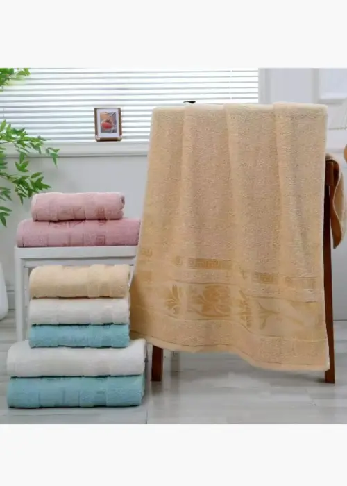 Полотенце лицевое с узорами (р-р 50*100)