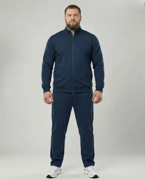 Спортивный костюм мужской толстовка на молнии+ брюки р-р 58-66