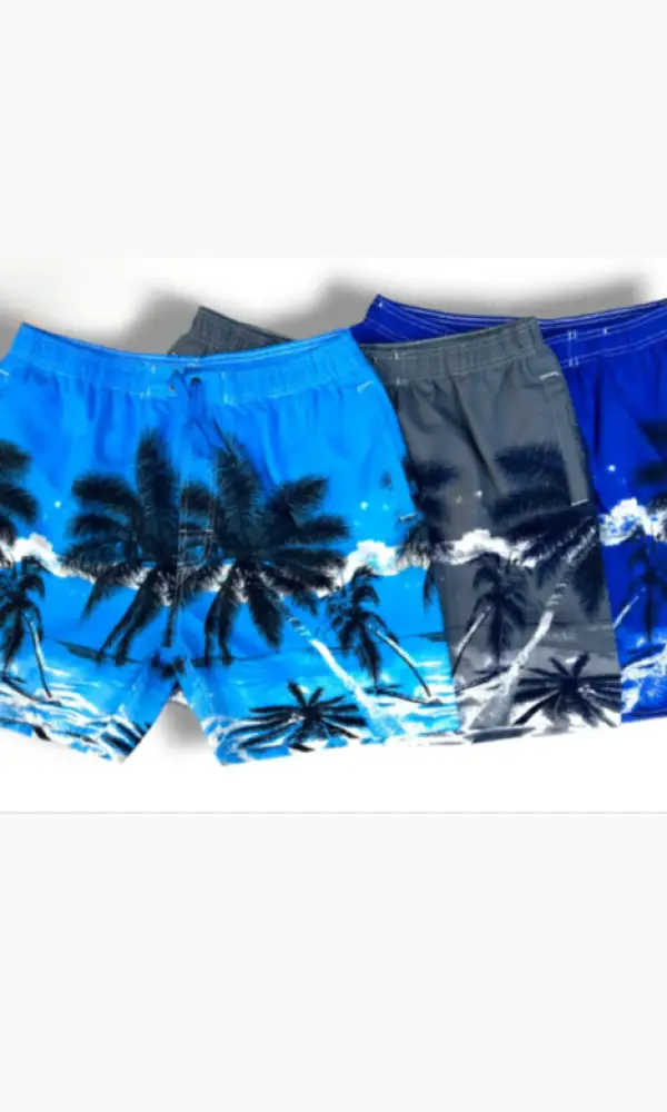 Шорты плавательные мужские пляжные (р-р 6XL-10XL)