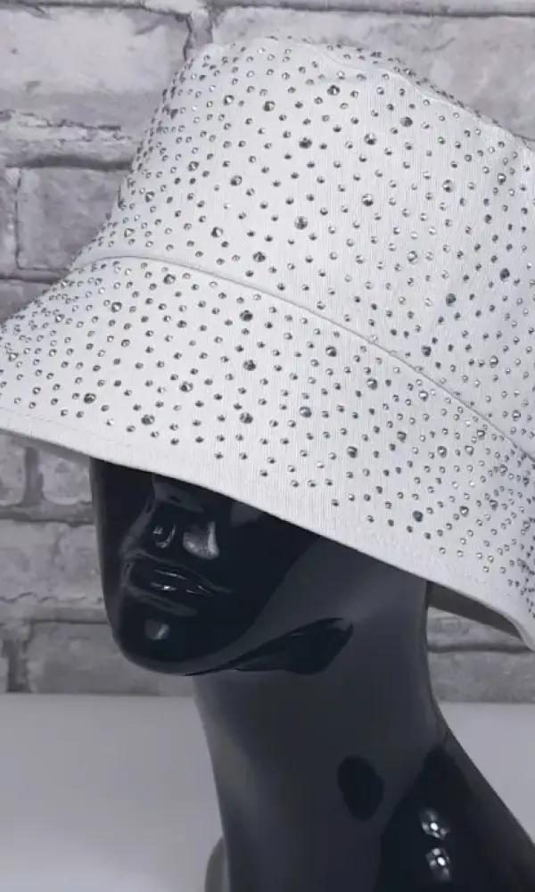 Панама женская со стразами ( р-р 57-58)