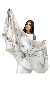 Палантин женский хлопок (70*180)