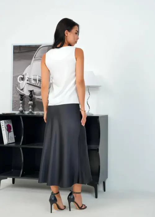 Шелковый топ под пиджак женский р-р 42-48