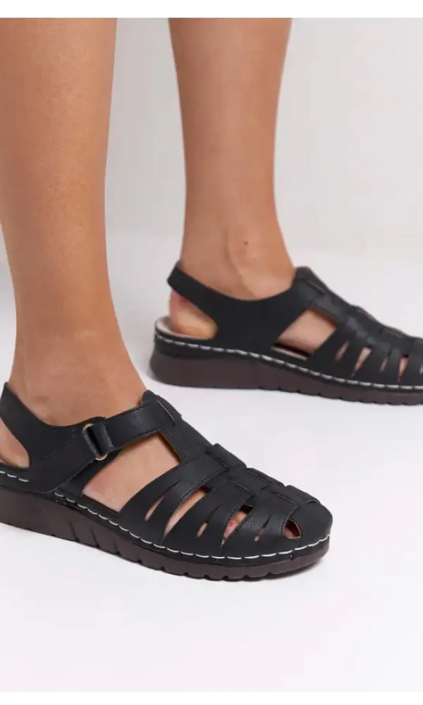 Босоножки сандалии летние с закрытым носом женские (р-р 36-42)