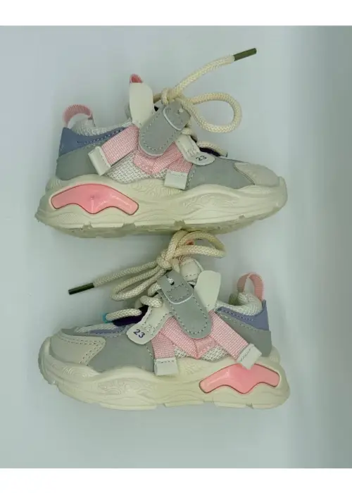 Кроссовки на липучке для девочки р-р 21-25