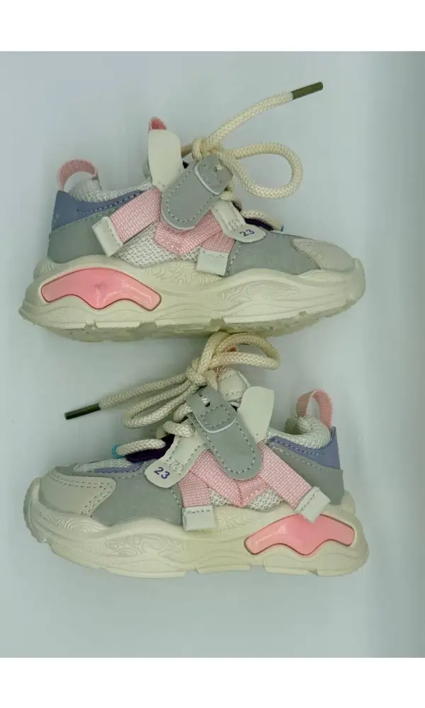 Кроссовки на липучке для девочки р-р 21-25