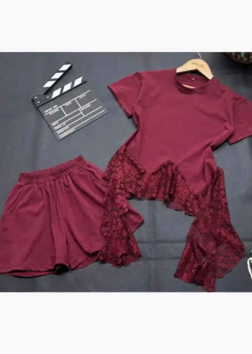 Костюм двойка с шортами для девочки (р-р 36-44)