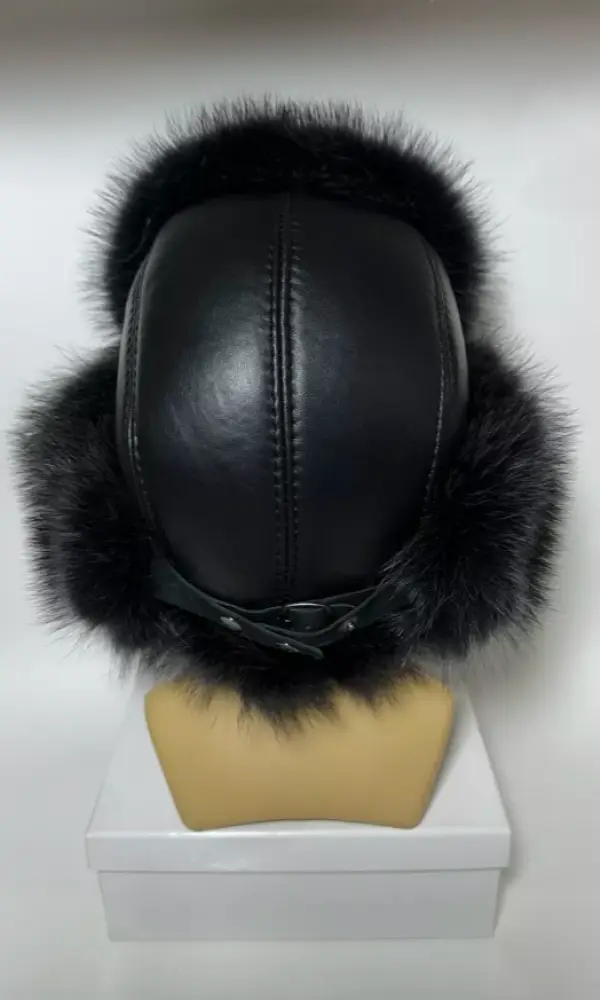 Шапка ушанка меховая мужская р-р 54-58