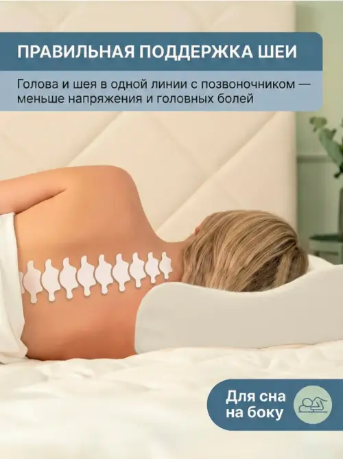 Подушка ортопедическая (53*38*11)