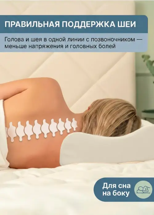 Подушка ортопедическая (53*38*11)