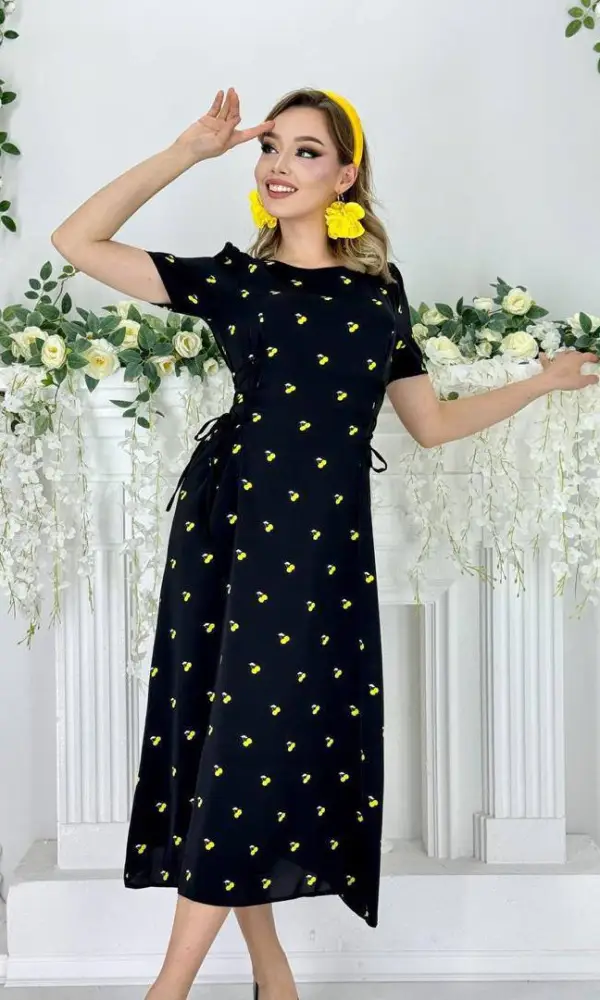 Платье женское летнее на завязках ( р-р 42-48)