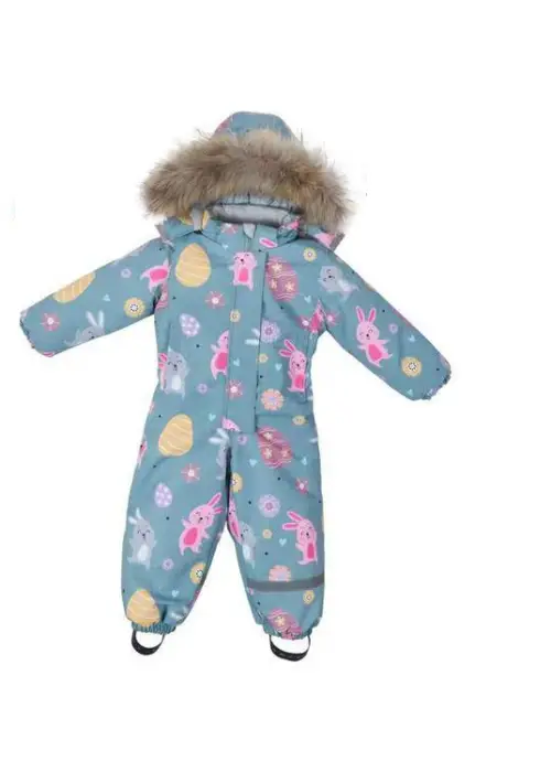 Комбинезон зимний для девочки р-р 80-104