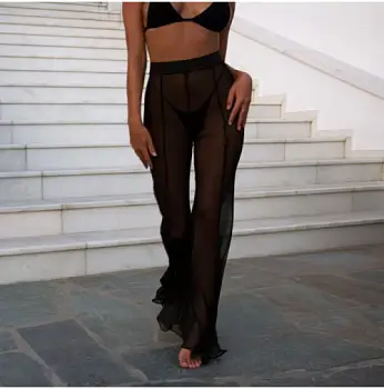 Брюки пляжные в сеточку (р-р L-XXL)