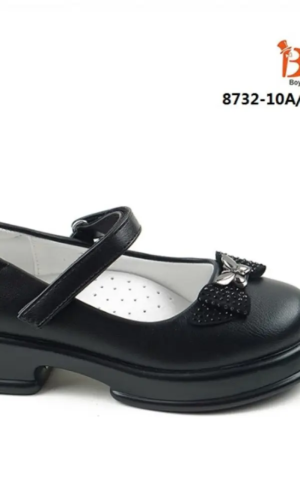 Туфли школьные черные на девочку ( р-р 26-31)