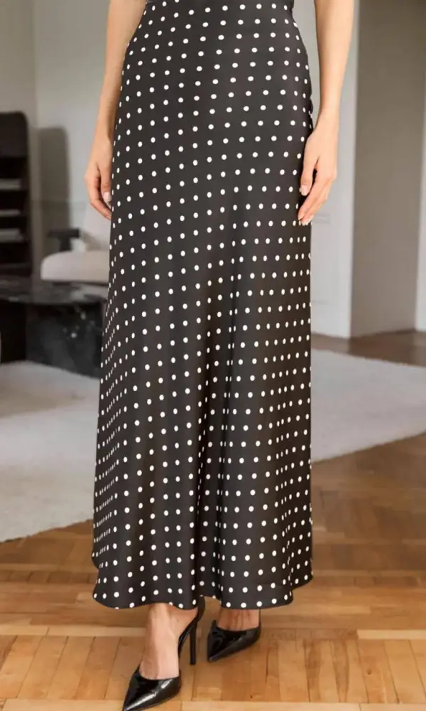 Юбка женская атласная макси (длина 105 см) р-р 42-48