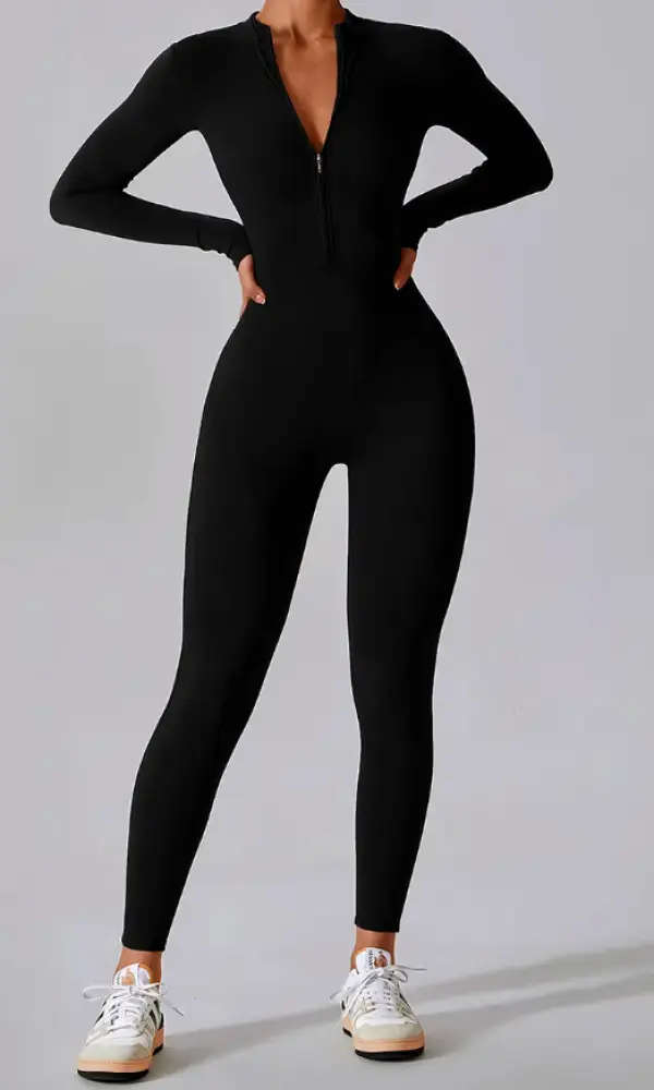 Комбинезон спортивный на молнии женский (р-р M-XL)