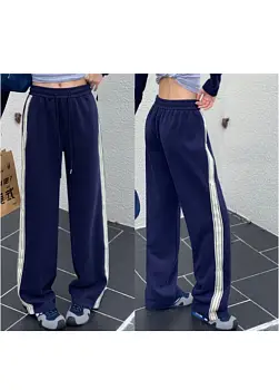 Спортивные брюки женские с лампасами (р-р 46-54)