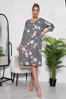 Сорочка женская с начёсом р-р 48-56