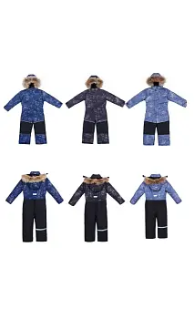 Комбинезон зимний для мальчика р-р 104-128