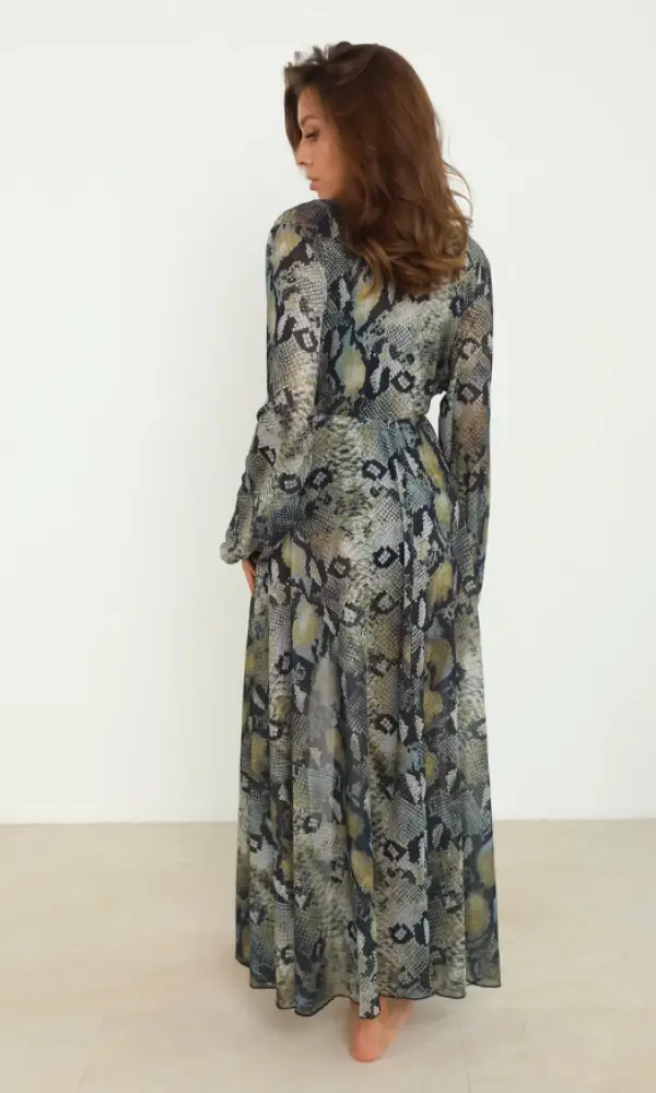 Туника пляжная накидка умная пропускающая загар (р-р L-4XL)