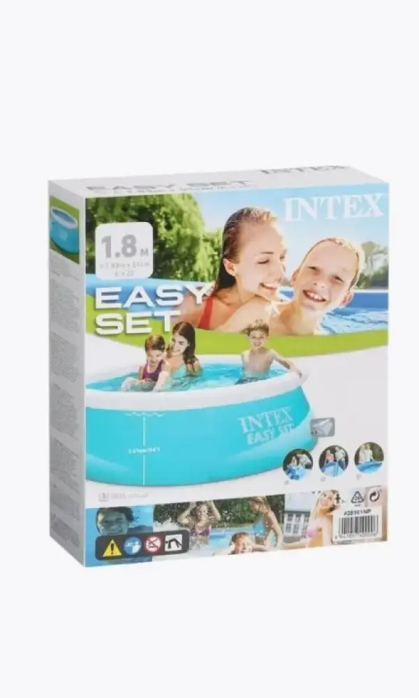 Бассейн надувной INTEX "Easy set" 183х51 см, 886л