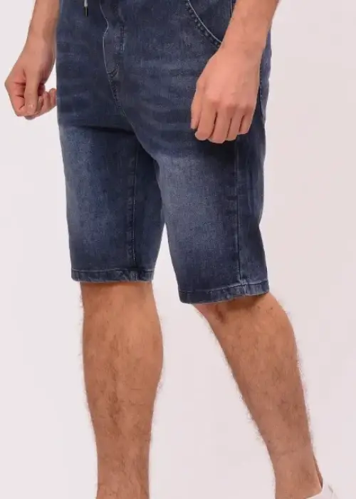 Бриджи мужские джинсовые шорты на резинке (р-р 29-38)
