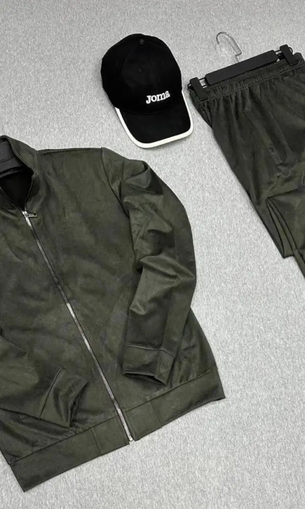 Костюм мужской спортивный, микровельвет ( р-р 56-62)