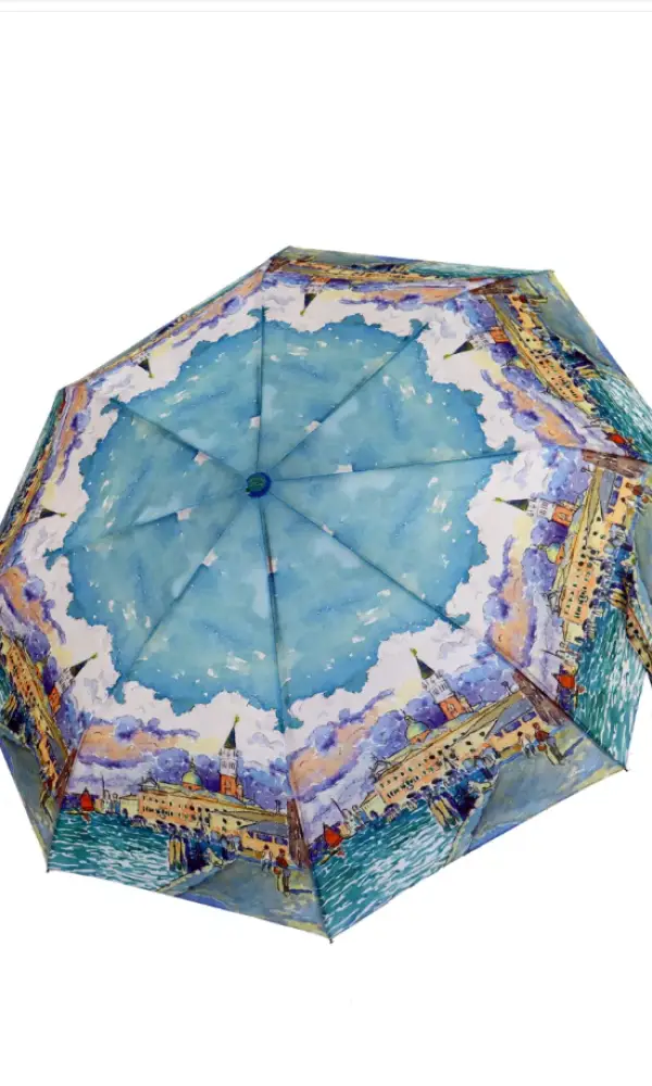 Зонт автомат облегчённый, складной, антиветер