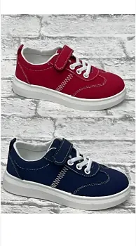 Кеды на липучке детские р-р 25-30