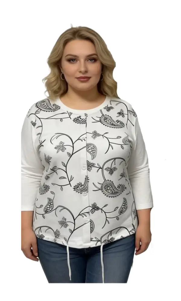 Кардиган на пуговицах женский р-р 3XL-6XL