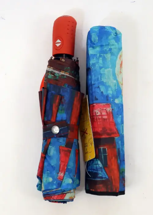 Зонт автомат облегчённый, складной, антиветер