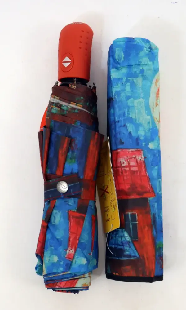 Зонт автомат облегчённый, складной, антиветер