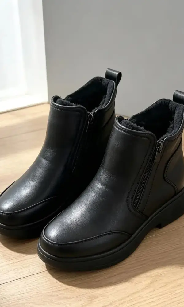 Ботинки кожаные женские зимние (р-р 36-41)