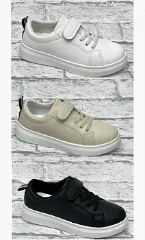 Кеды на липучке детские базовые р-р 25-30