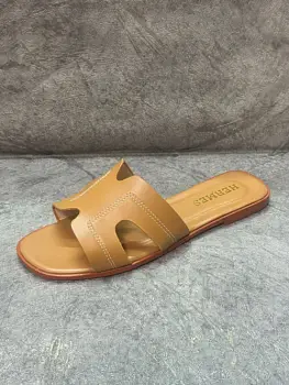 Шлёпки женские кожаные (р-р 36-40)
