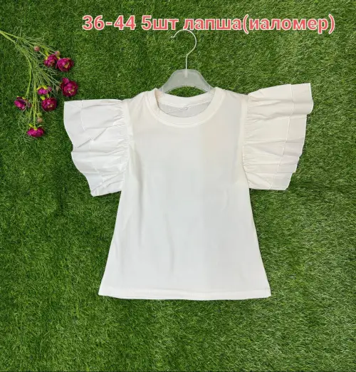 Школьная кофточка короткий рукав-бабочка ( р-р 36-44)
