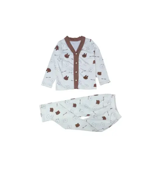 Пижама для девочки рубашка+брюки р-р 5-9 лет