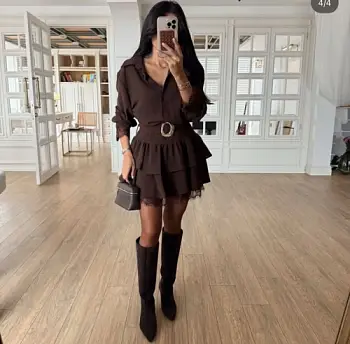 Платье лёгкое женское с кружевом (р-р 42-44)