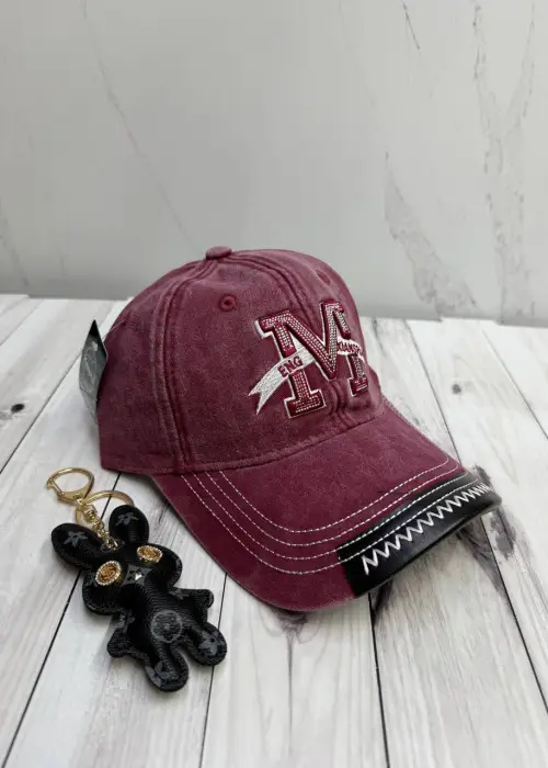 Кепка-бейсболка мужская с вышивкой р-р 56-60