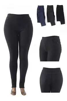 Джеггинсы на меху р-р 5XL-10XL