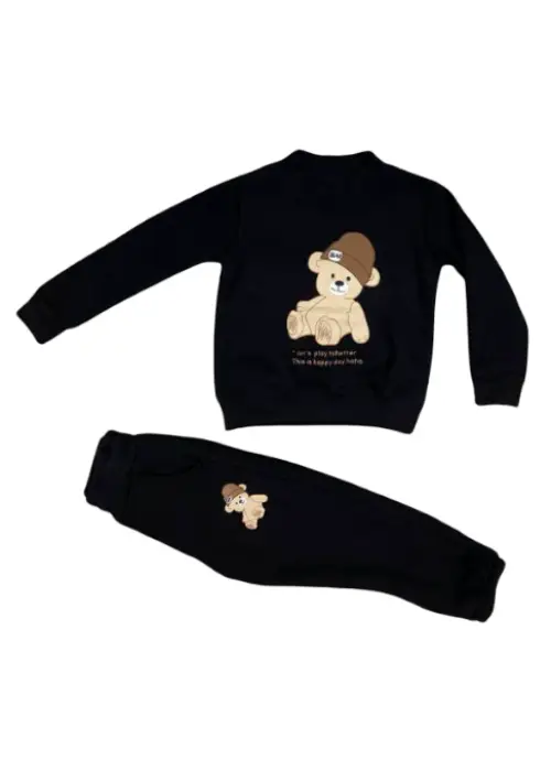 Костюм детский с принтом, велюровый подклад р-р 2-6 лет