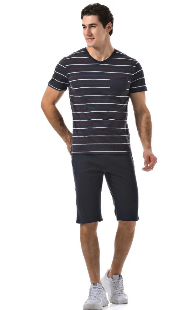 Костюм мужской спортивный летний футболка и шорты р-р 48-56