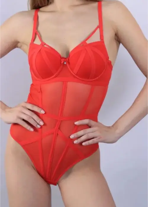 Боди прозрачное женское (р-р S M L)