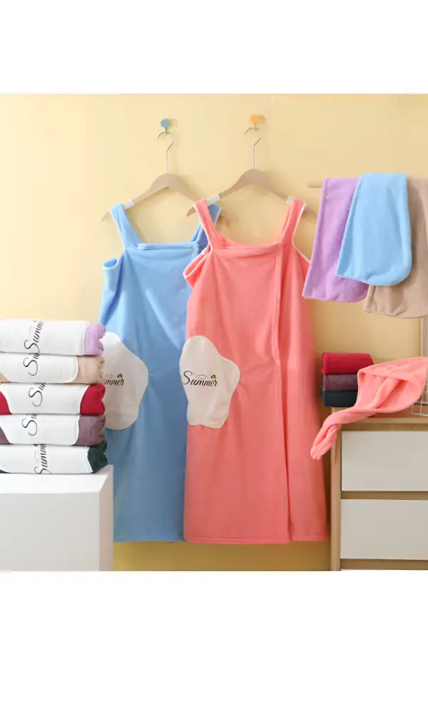 Халат- полотенце для бани